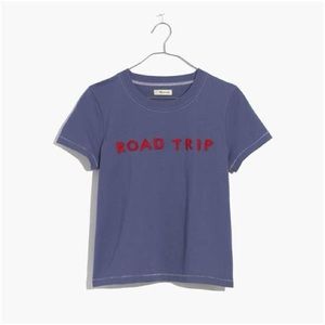 Embroidered Road Trip Tee